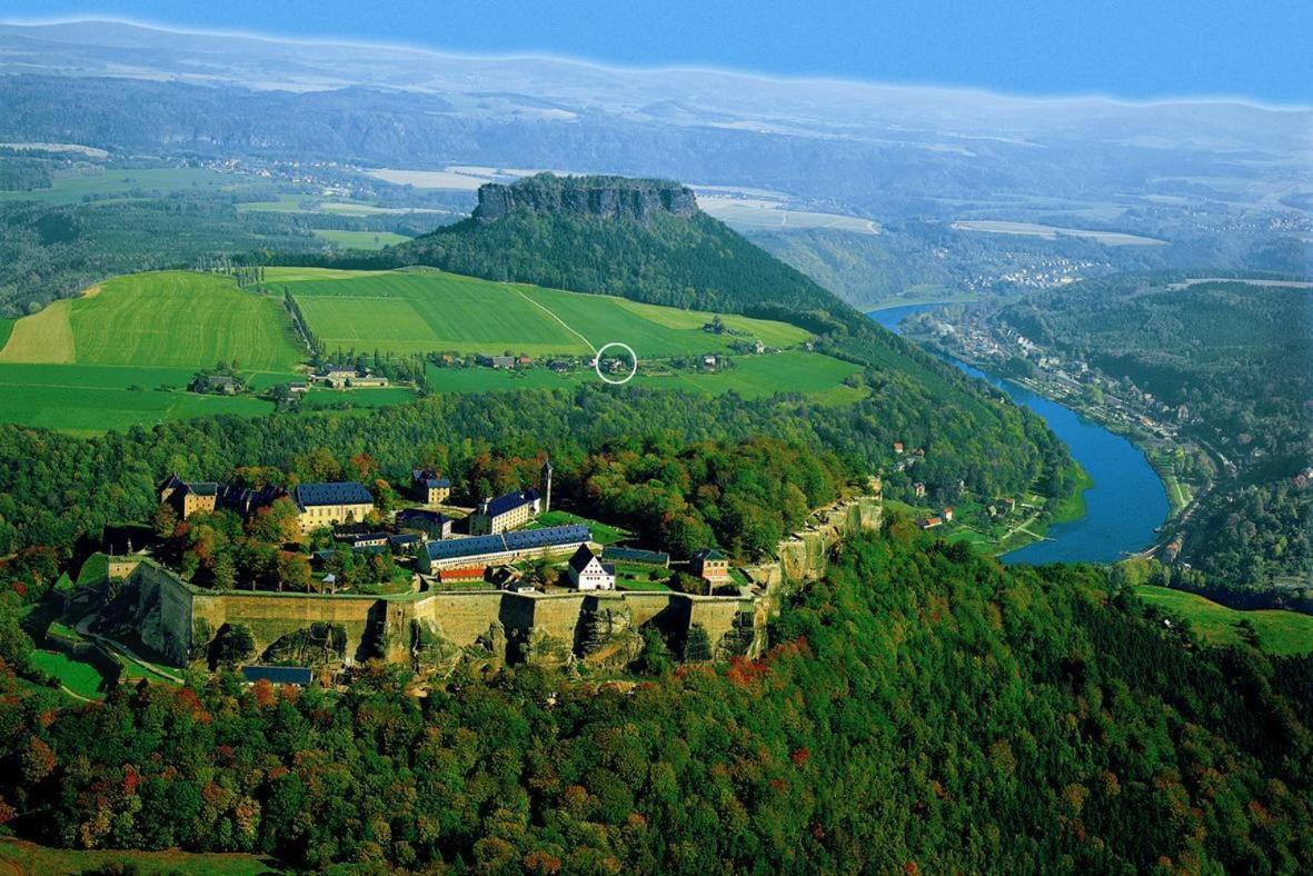 Panoramahotel Lilienstein Konigstein an der Elbe Exterior photo